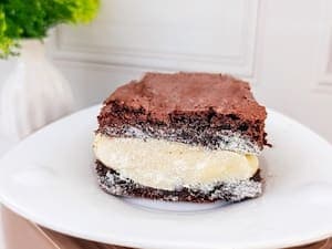 Brownie Recheado Ninho
