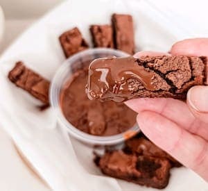 Fondue Brownie