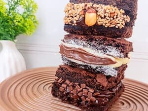 Leve 3 Brownies e Ganhe 1 Brigadeiro